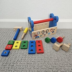 Melissa & Doug Mickey Mouse Wooden Tool Kit